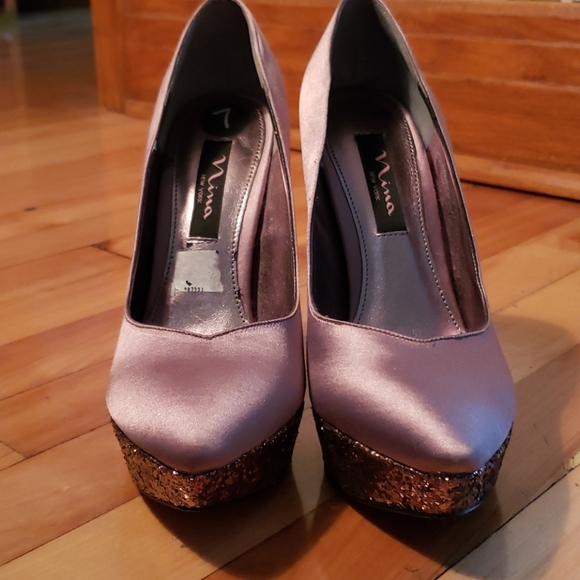 💖 NINA NEW YORK platform high heel Size 7 - Picture 3 of 8